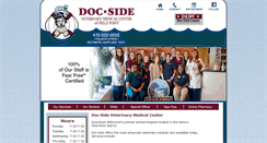 Desktop Screenshot of docsidevet.com